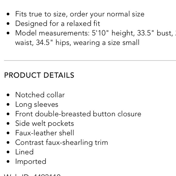 FRENCH CONNECTION BRWON COAT - Picture 14 of 14